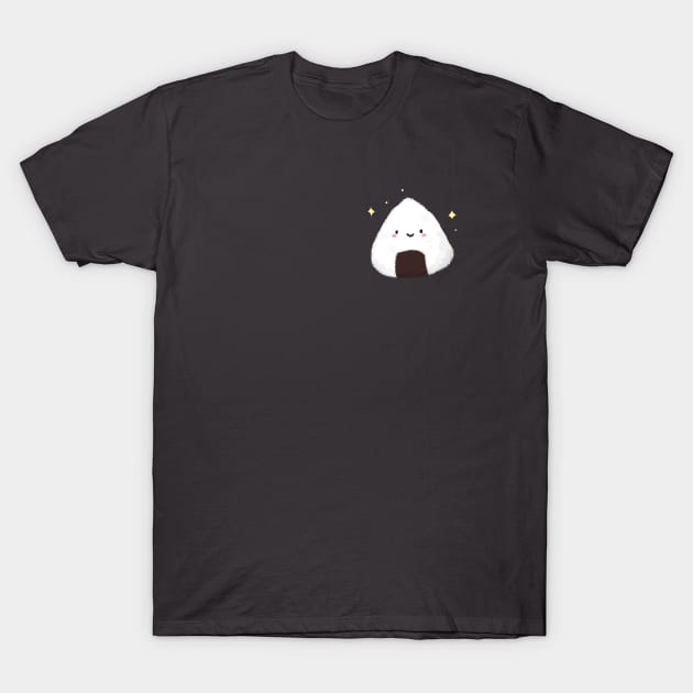 japanese food ONIGIRI T-Shirt by Evedashy